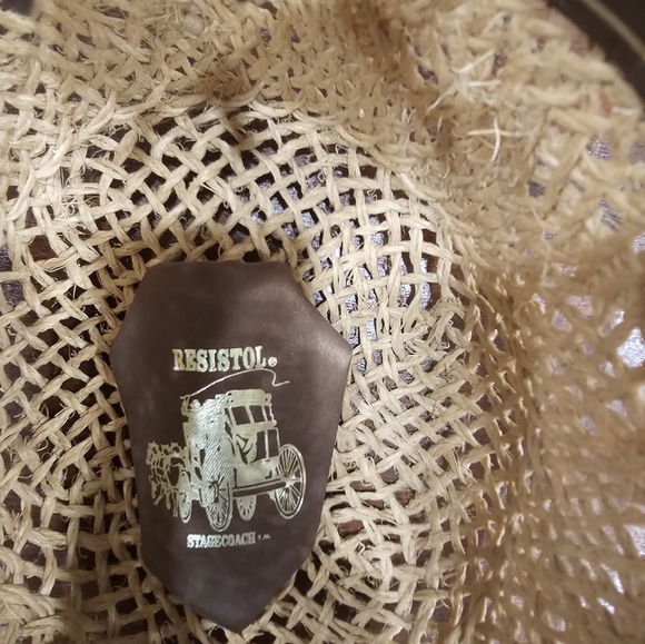Vintage Resistol Stagecoach Straw Hat - Picture 9 of 16